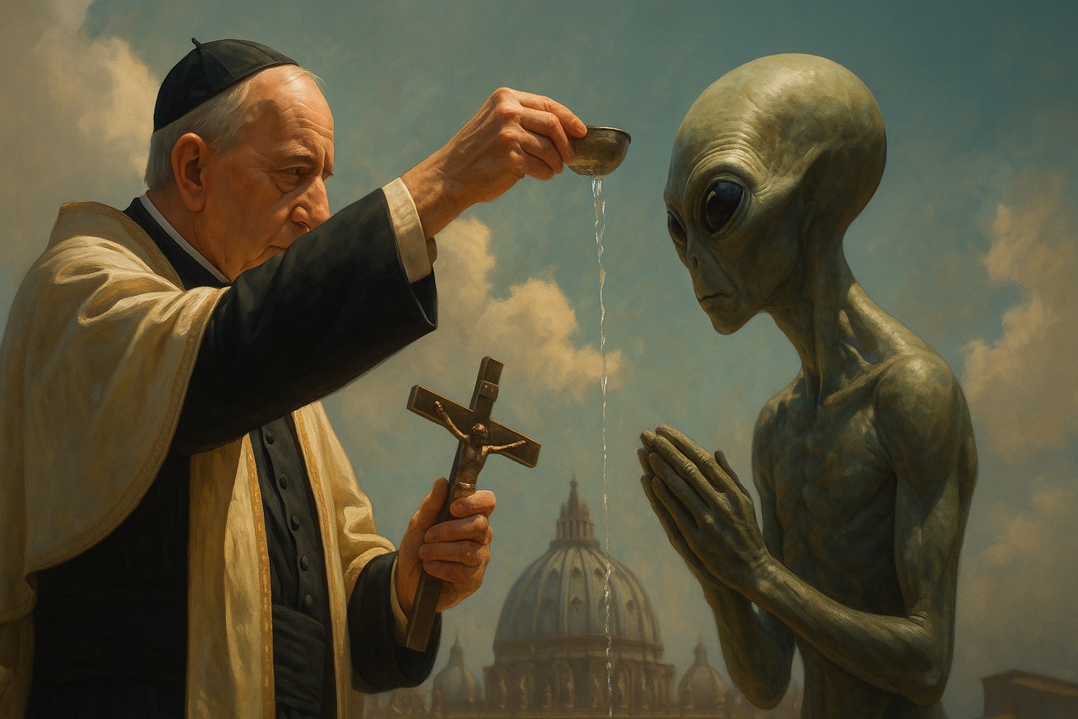 バチカン新首席天文学者「宇宙人にも洗礼を授ける」― ローマ教皇庁が示す地球外生命体への異例の見解の画像1