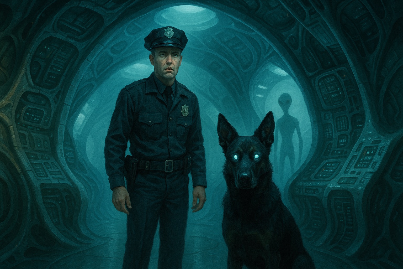 「UFOに乗った犬」と出会った警官のヤバすぎる体験談! 幻覚ビジョン、空白の時間、記憶喪失… 超絶パラノーマル現象の画像1