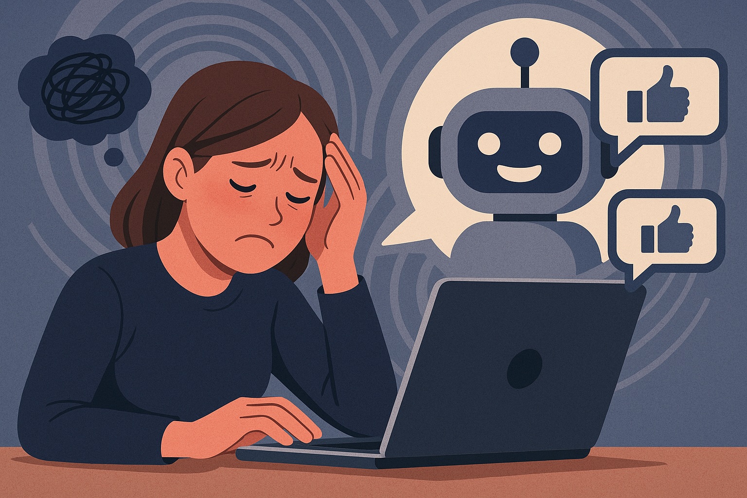 AIに“褒め殺し”にされ、精神崩壊する人々… 結婚目前の女性が入院した「AI精神病」のヤバすぎる実態の画像1