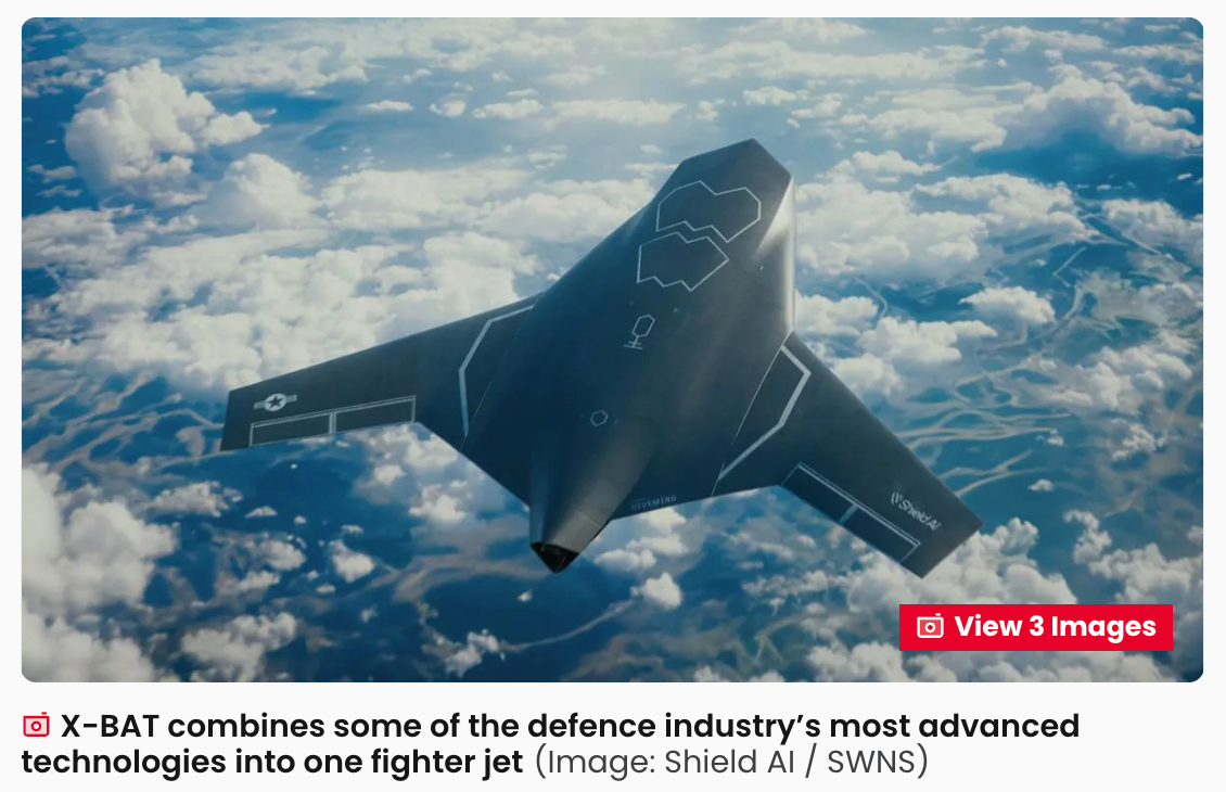 AI頭脳が操り“垂直離着陸”する次世代戦闘ドローン「X-BAT」― その不気味な機体が戦場を支配する日の画像3