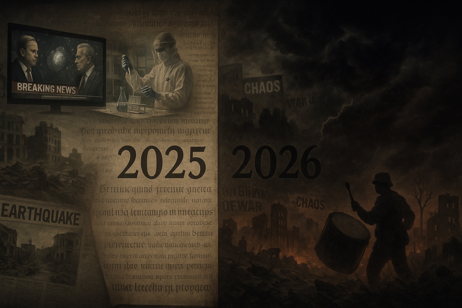 「戦争」「疫病」「地震」… ノストラダムスとババ・ヴァンガが遺した“2025年のシナリオ”は、どこまで現実になったのかの画像2