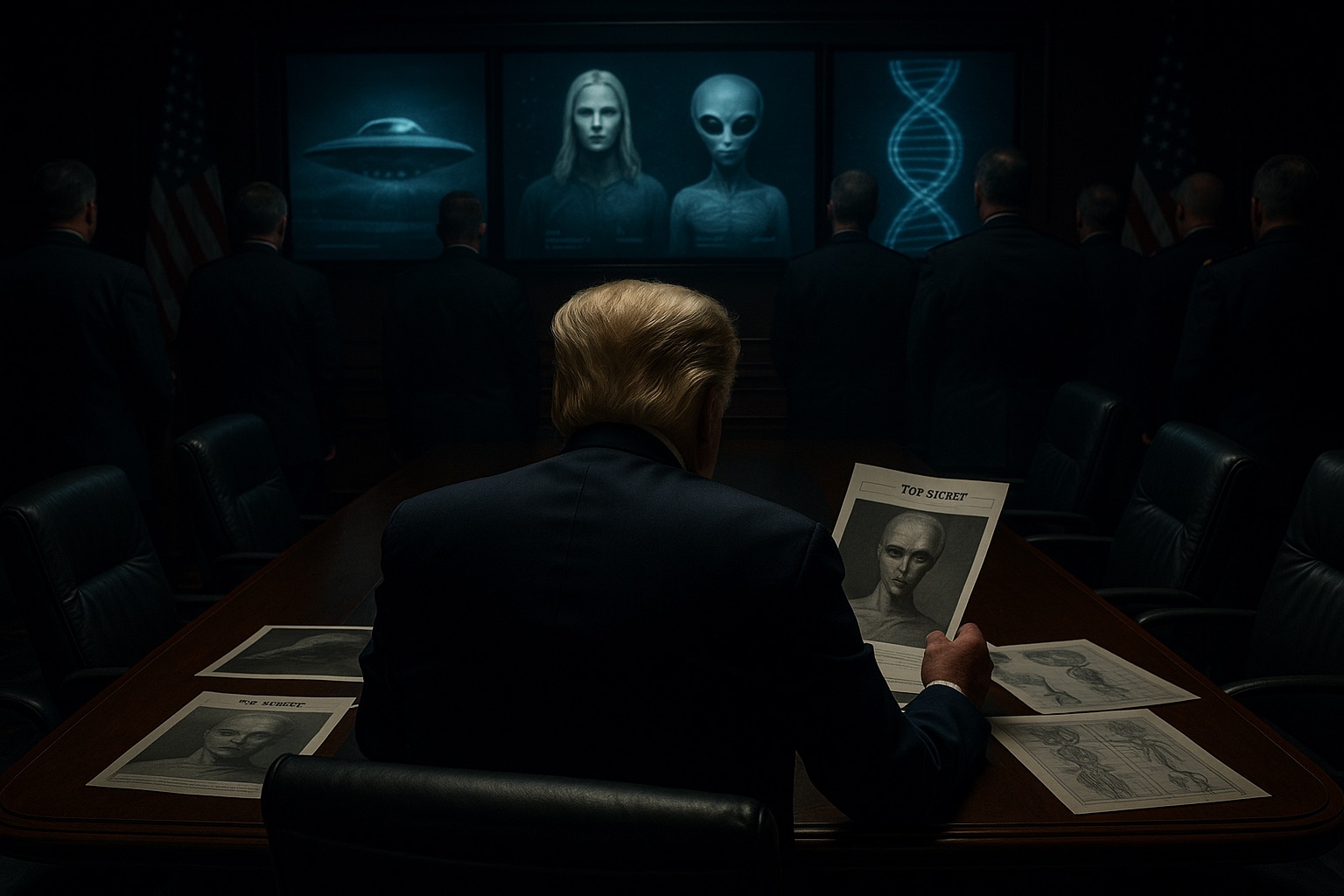 トランプ大統領は「エイリアンとの共存」を知っている? 内部告発者が語る驚愕のブリーフィング内容の画像1