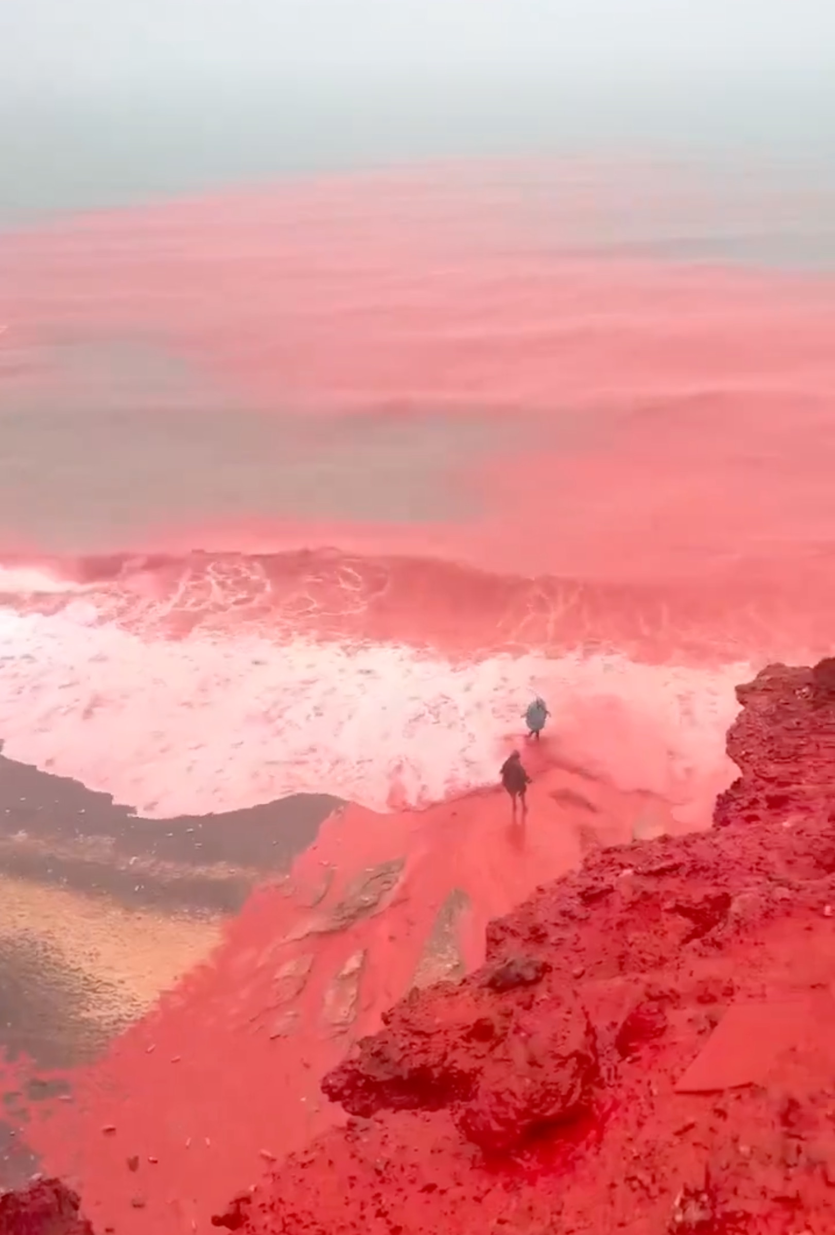 聖書が予言した「十の災い」の再来か? ペルシャ湾が“血の色”に染まる… の画像2