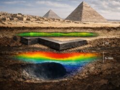 ギザの砂漠下で見つかった「L字型の異常」未知の部屋への入り口か、それとも4500年前のポータルか