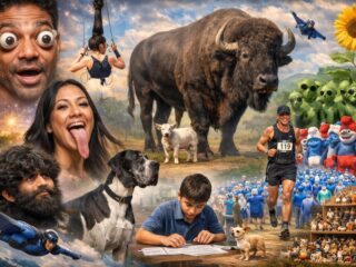 2025年に認定された「ヤバすぎるギネス世界記録」眼球が19mm飛び出す男、舌の長さ10cmの女性