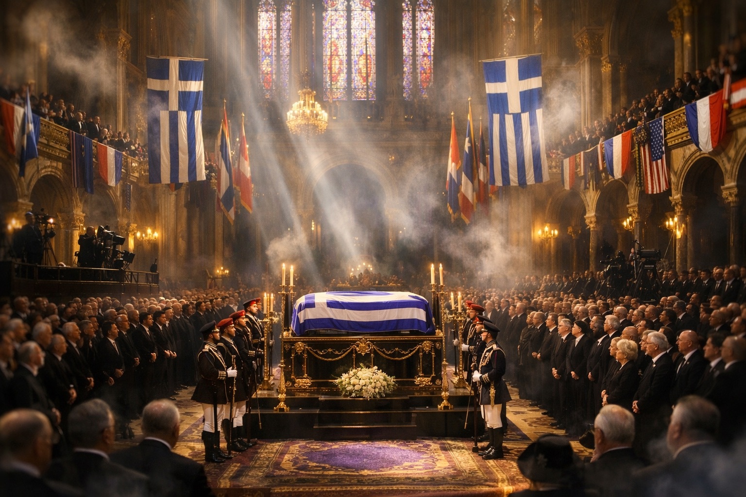 「2026年初頭、大統領か国王が死ぬ」 有名霊能者が予言する世界的指導者の国葬と参列するトランプ氏の画像1