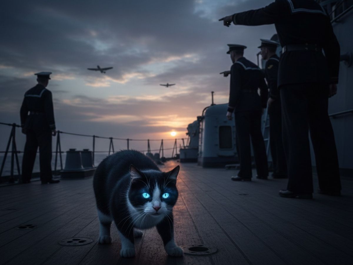 「不沈のサム」は海の死神か? 3つの軍艦が沈没する中、奇跡的に生き延びた猫の謎の画像1