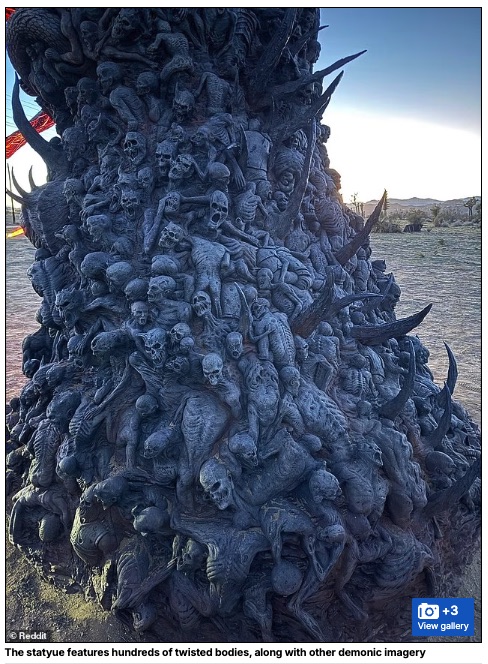 砂漠に突如現れた「悪魔のモノリス」 無数の叫ぶ顔が刻まれた石柱の正体とはの画像2