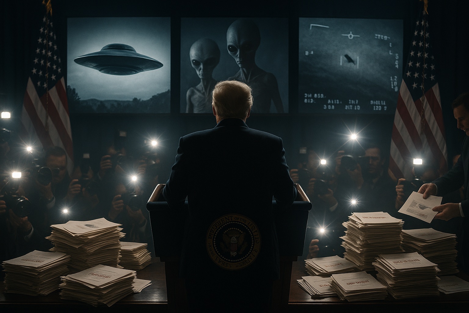 トランプ大統領、数日以内に「UFOの全貌」を暴露!? 予測市場で確率98%に急騰の異常事態の画像1