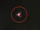 【クッキリ】メキシコ上空に三角形UFOが出現！ 5つの光が夜空に描く幾何学模様の正体とは