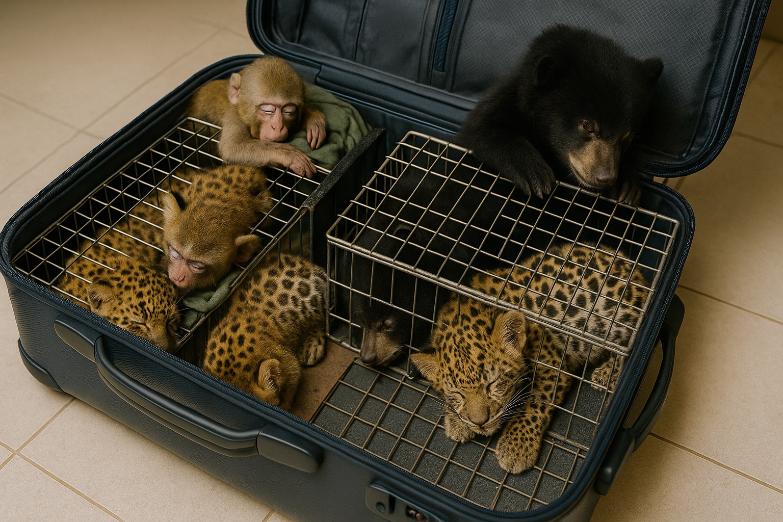 世界を震撼させた「動物密輸」の衝撃手口10選！ スカートの中から悲劇を招いたワニの脱走まで…の画像10