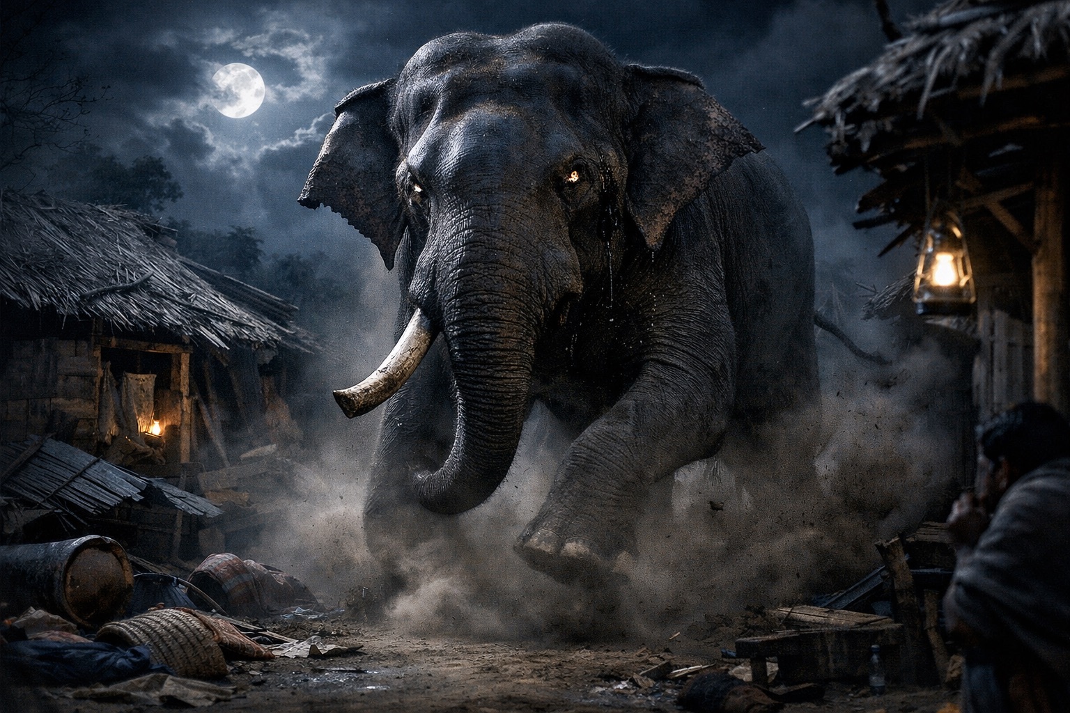 10日間で22人殺害… インドの「シリアルキラー象」が止まらない！ 住民は屋根の上で震えて眠る地獄絵図の画像2