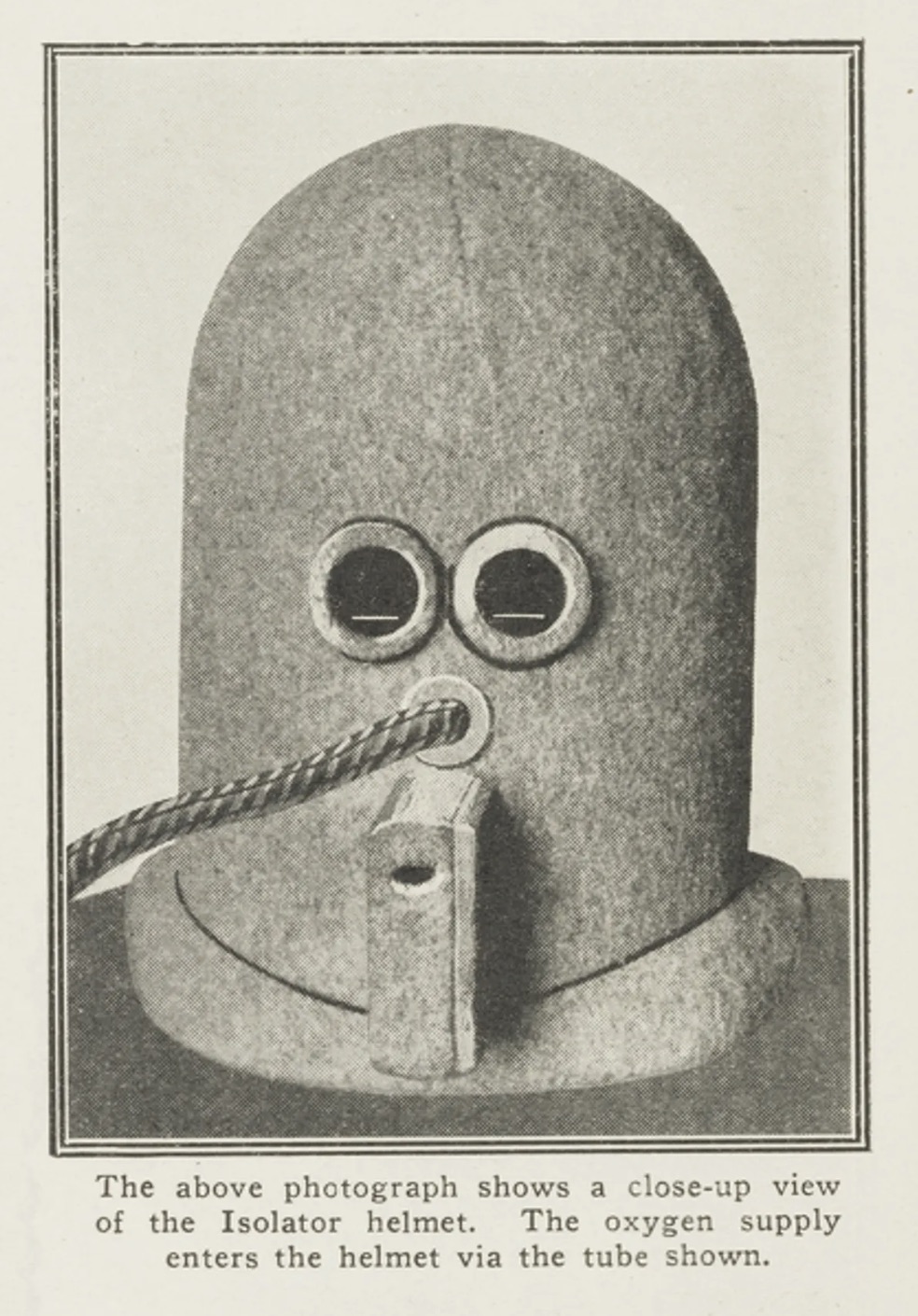 1925年に発明された「集中力を極限まで高めるヘルメット」が狂気すぎるの画像3