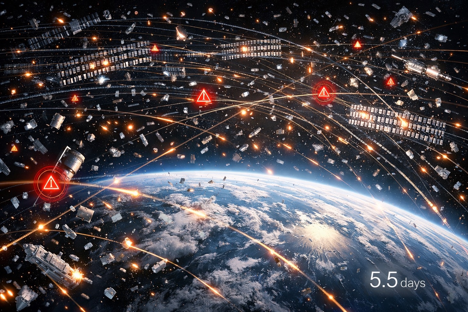 もし管理が止まれば衝突まで「5.5日」2018年から猶予が激減した地球軌道、過密化する衛星群の知られざるリスクの画像1