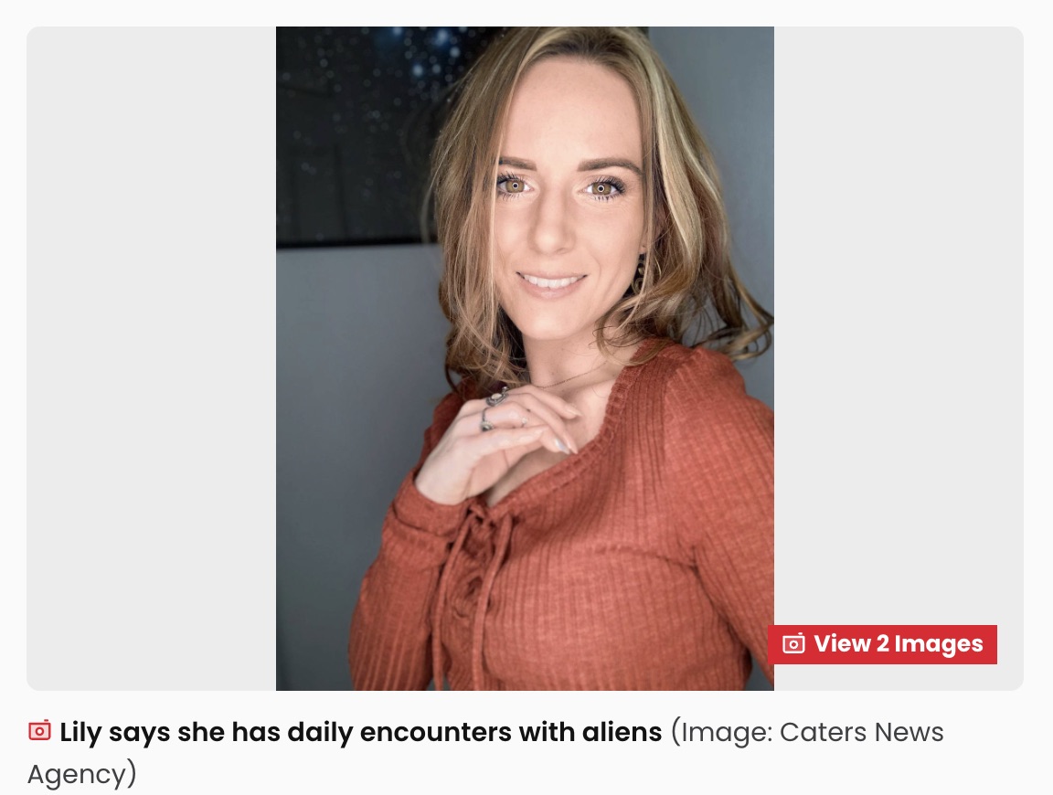 コロナ禍で覚醒した女性、“水色肌の美少女エイリアン”と毎日会っていると告白の画像3