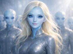 コロナ禍で覚醒した女性、“水色肌の美少女エイリアン”と毎日会っていると告白