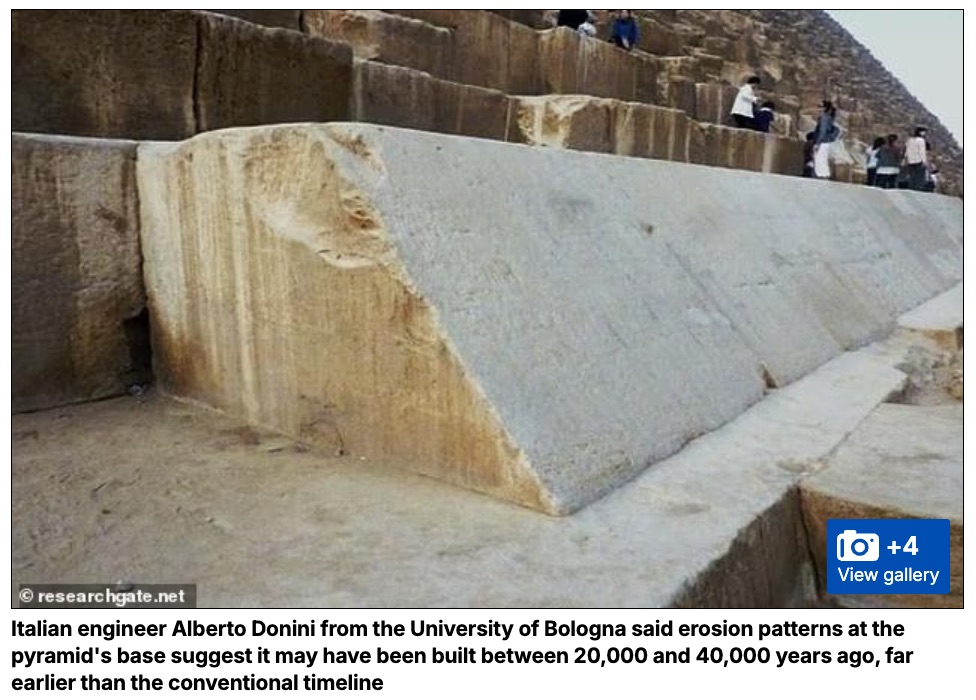 【新説】ピラミッド建造は“2万5000年前”まで遡る！？「氷河期の未知の文明が建造した」とする驚愕の説の画像2