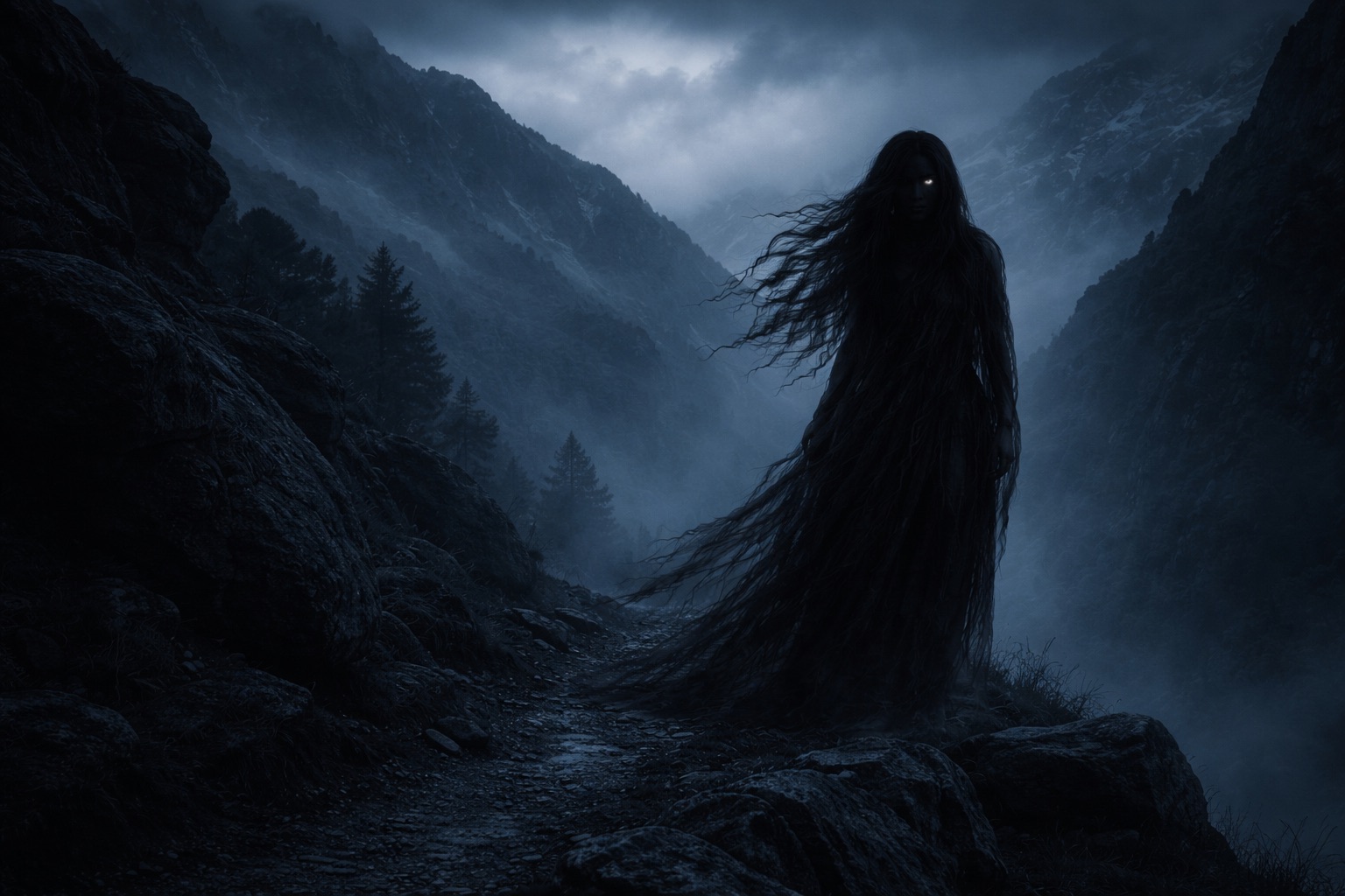 【戦慄】深夜の山を登る“謎の女” — インドで拡散中の心霊動画とヒマラヤの魔物「ランタス」の謎の画像2