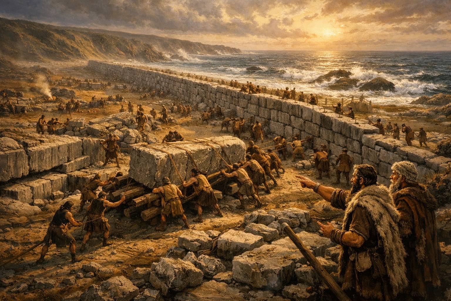 伝説の都「イス（Ys）」は実在した？ 大西洋の海底で見つかった7000年前の巨大石壁が語る真実の画像3