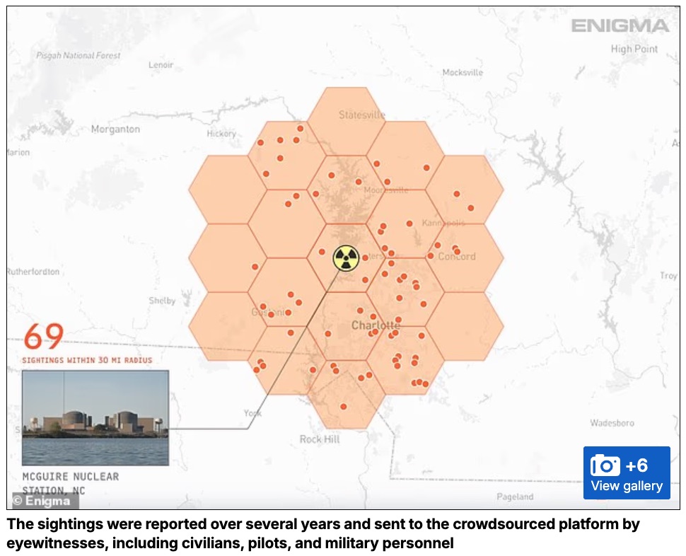 形を変え、合体する“謎の発光体”… 全米の核施設周辺で2800件のUFO報告。なぜ「核」だけが執拗に監視されるのか？の画像4