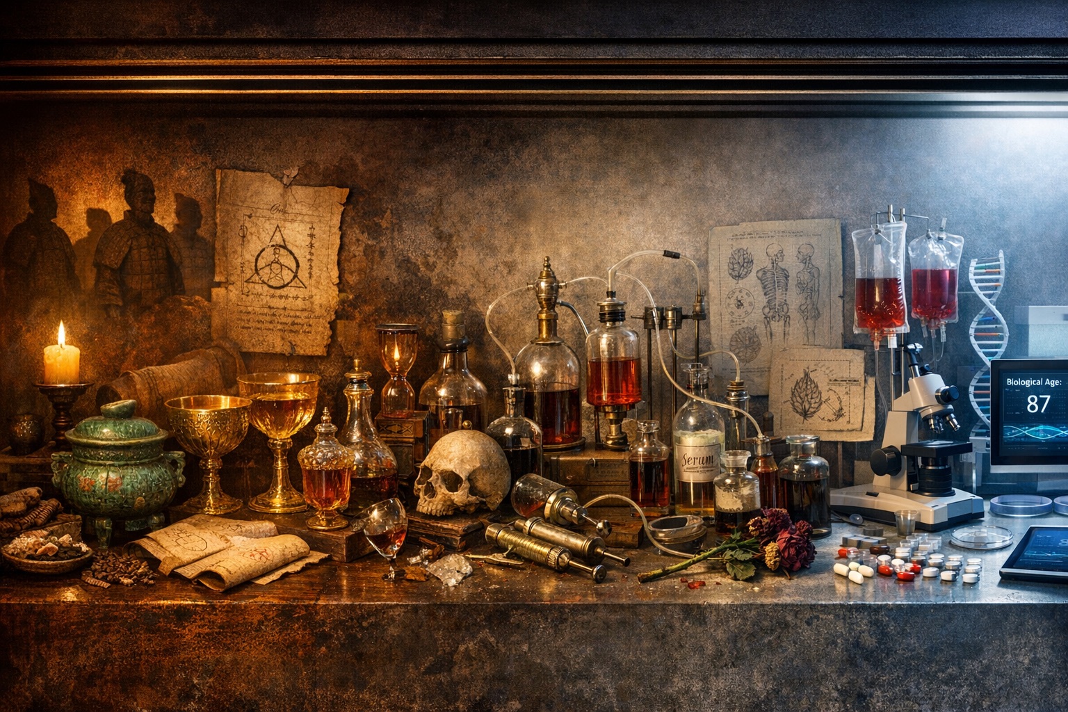 水銀を飲み、少年の血を求めた権力者たち… 古代皇帝からIT長者まで「不老長寿」に挑んだ狂気の歴史の画像1