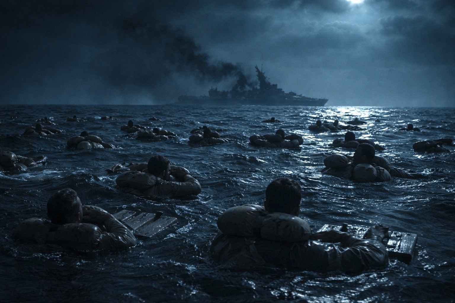 米海軍史上最悪の悲劇。日本軍の魚雷、そして飢えたサメの群れ — 900人の漂流者が直面した「終わらない悪夢」の画像1