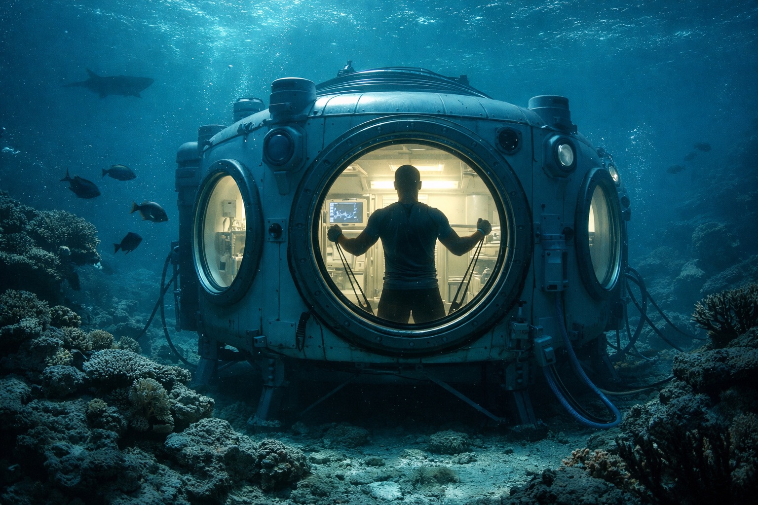 【衝撃】海底に93日間住んだ男、なんと「10歳若返って」帰還! DNAの寿命を延ばした“海底の竜宮城”の全貌の画像1