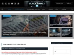 トランプ大統領の「UFO情報公開」指令直後、 380万件のUFO機密文書アーカイブが一夜にして消滅