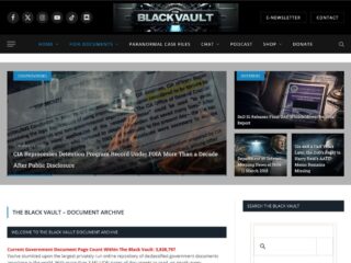 トランプ大統領の「UFO情報公開」指令直後、 380万件のUFO機密文書アーカイブが一夜にして消滅