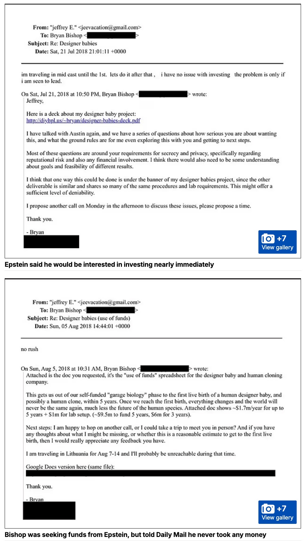 【戦慄】エプスタインの「クローン計画」が判明！ 最新ファイルが暴いた、自分のDNAを“種まき”しようとした大富豪の執念の画像3