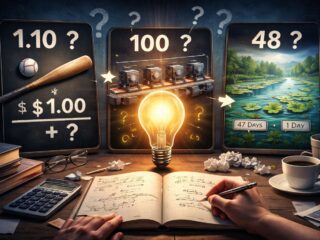 ハーバード生でも8割が間違える？「世界最短のIQテスト」全3問！ あなたの脳は、この“直感の罠”を見破れるか？