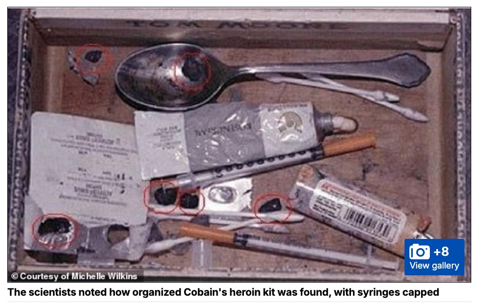 【衝撃】カート・コバーンの死は「偽装された殺人」だった!? 法医学チームが暴いた遺体の異常… 銃撃前のヘロイン投与と、不自然すぎる“クリーンな現場”の謎の画像3