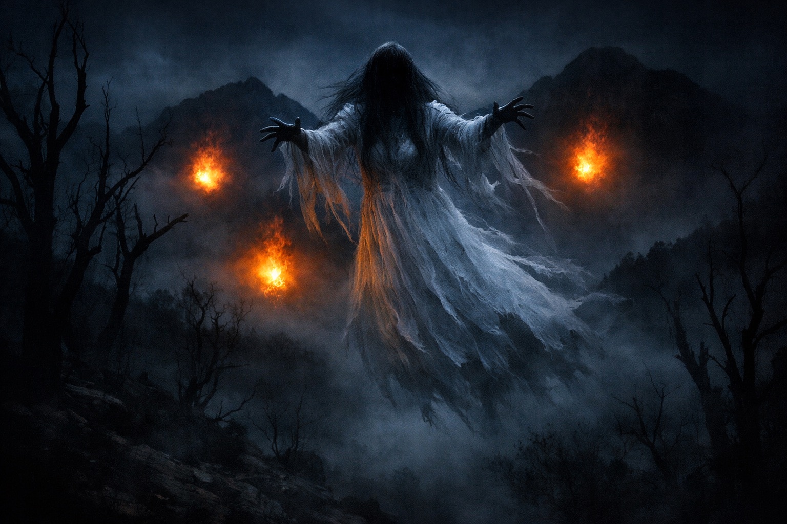 【戦慄】闇に響く「女の泣き声」と舞い上がる火の玉！ 1200万人が震えた物理法則無視の急上昇＝メキシコの画像2