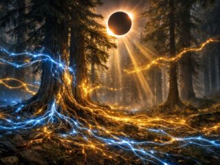 木々が「日食を予知」していた！？ 14時間前から一斉に発せられた謎の電気信号。森の長老が若者に送った警告なのか