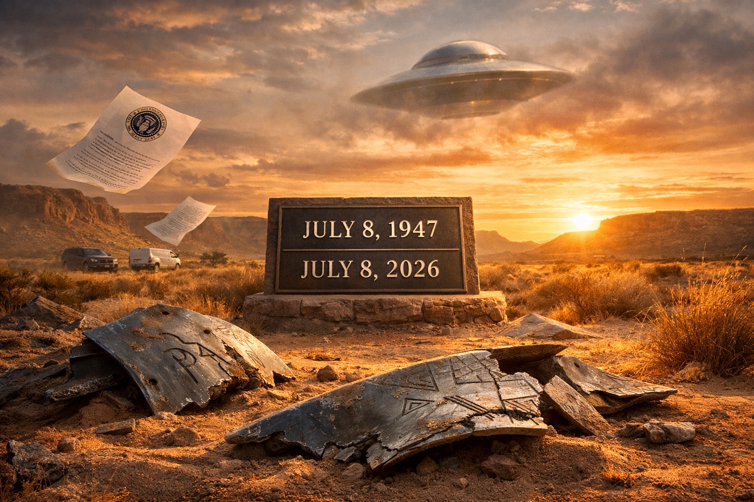 【噂】トランプが2026年7月8日に「エイリアン実在」を宣言する!? ロズウェル記念日に合わせた“歴史的スピーチ”は現実となるのかの画像4