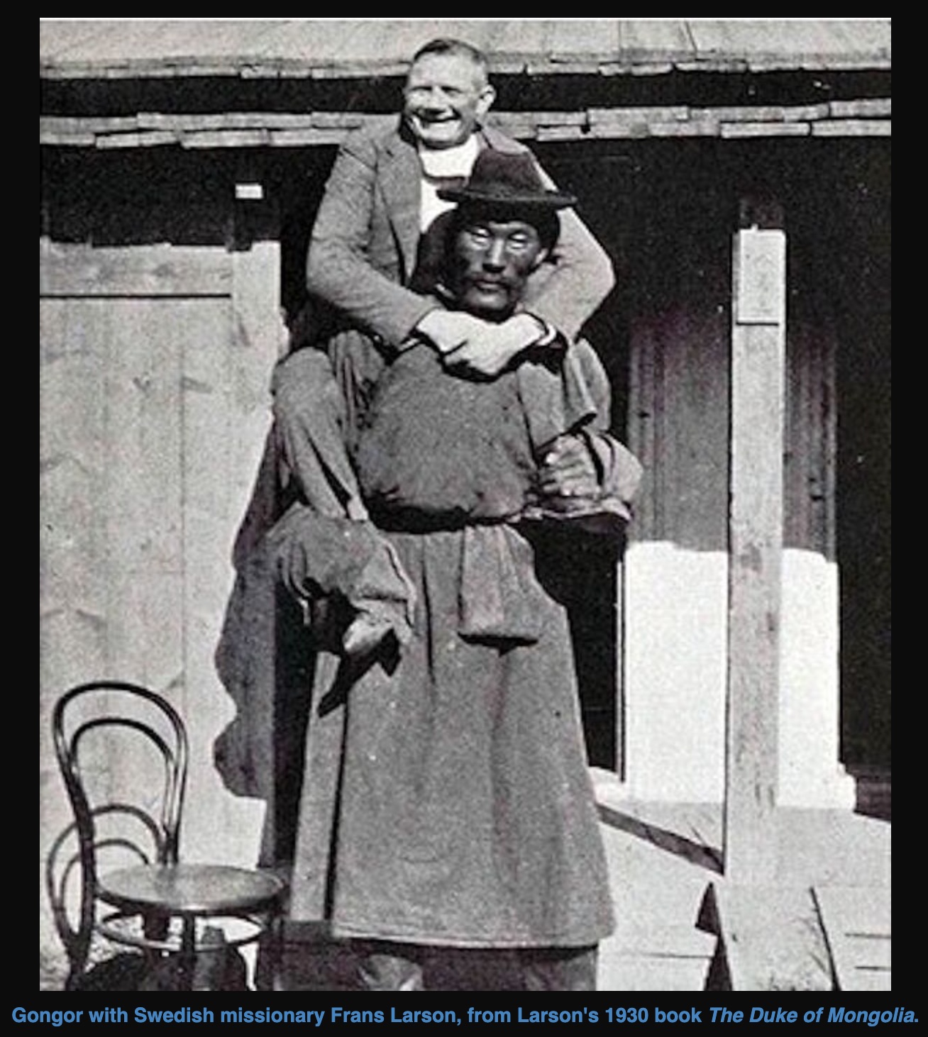 馬を担いで川を渡るモンゴルの巨人！ 伝説の探検家が目撃した“幻の8フィート男”「ウンドゥル・ゴンゴール」とはの画像2