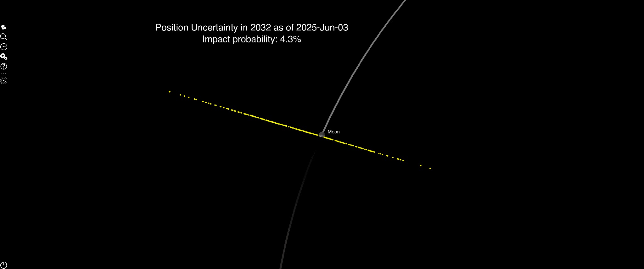 2032年「小惑星2024 YR4」の“月衝突”危機は回避、NASAが追っていたシナリオとはの画像2