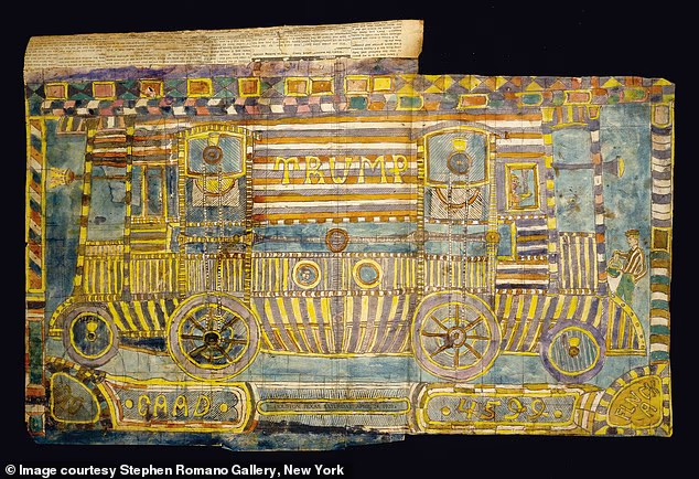 トランプは“タイムトラベラー”だった!? 100年前の絵画に予言された「TRUMP」と「47」の符号が話題にの画像2