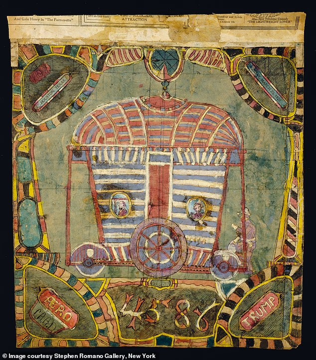 トランプは“タイムトラベラー”だった!? 100年前の絵画に予言された「TRUMP」と「47」の符号が話題にの画像4