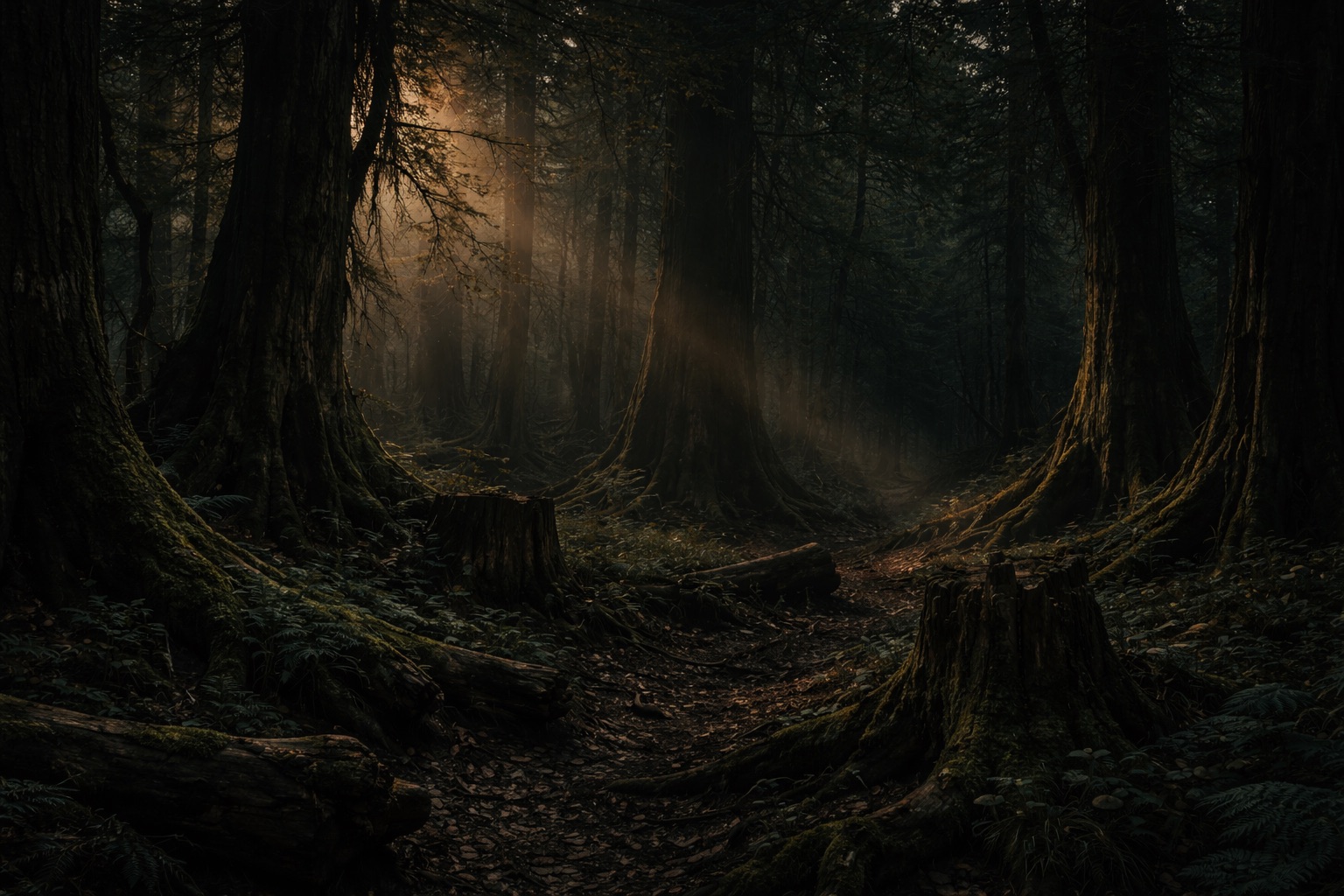 「宇宙人」か「妖精」か!? 森の切り株から覗く“大きな黒い目の生物”の正体とは＝アパラチア山脈の画像2