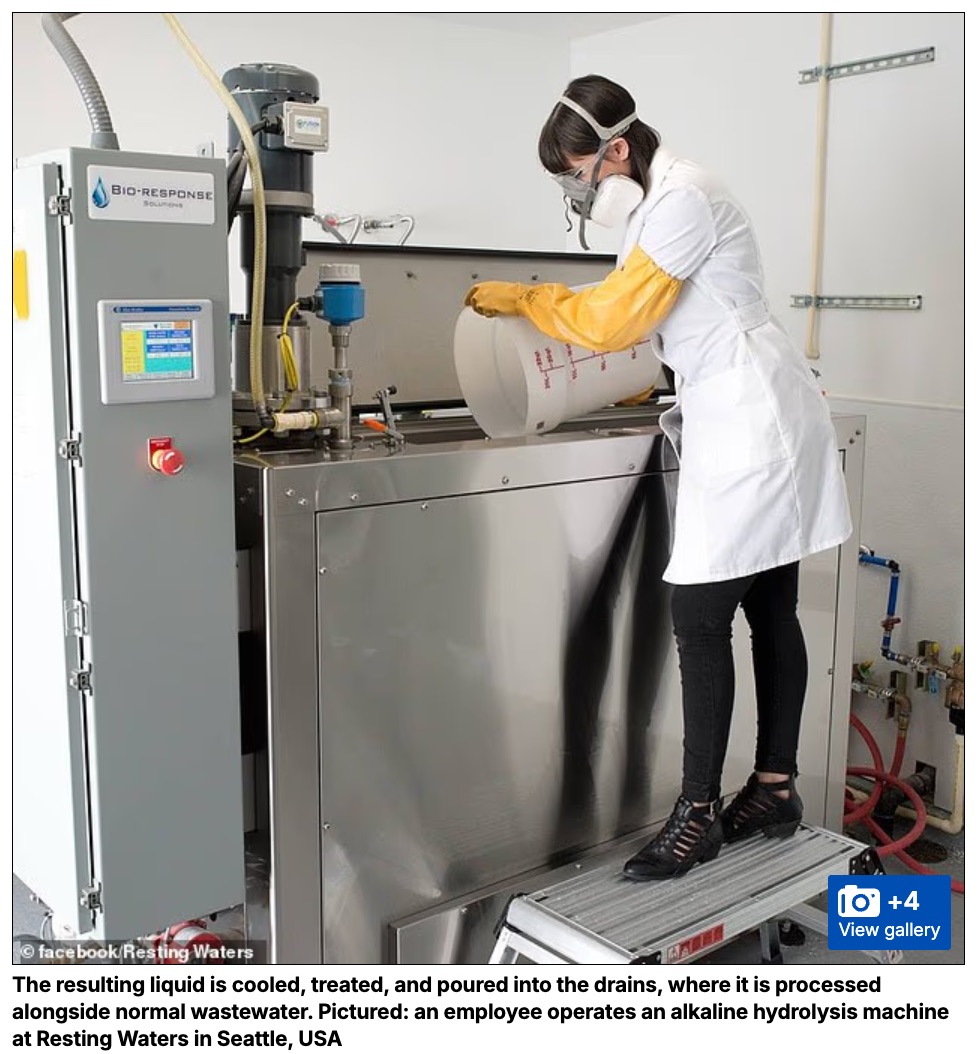 遺体を溶かして下水に流す“水葬”が英国で合法化！「ボイル・イン・ア・バッグ」葬儀の衝撃的な実態とは？の画像3