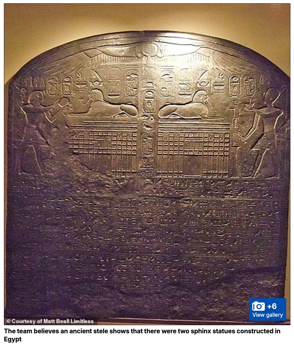 ギザの地下に「第2のスフィンクス」が眠っている!? 研究チームがレーダースキャンで“完全な対称性”を発見の画像2