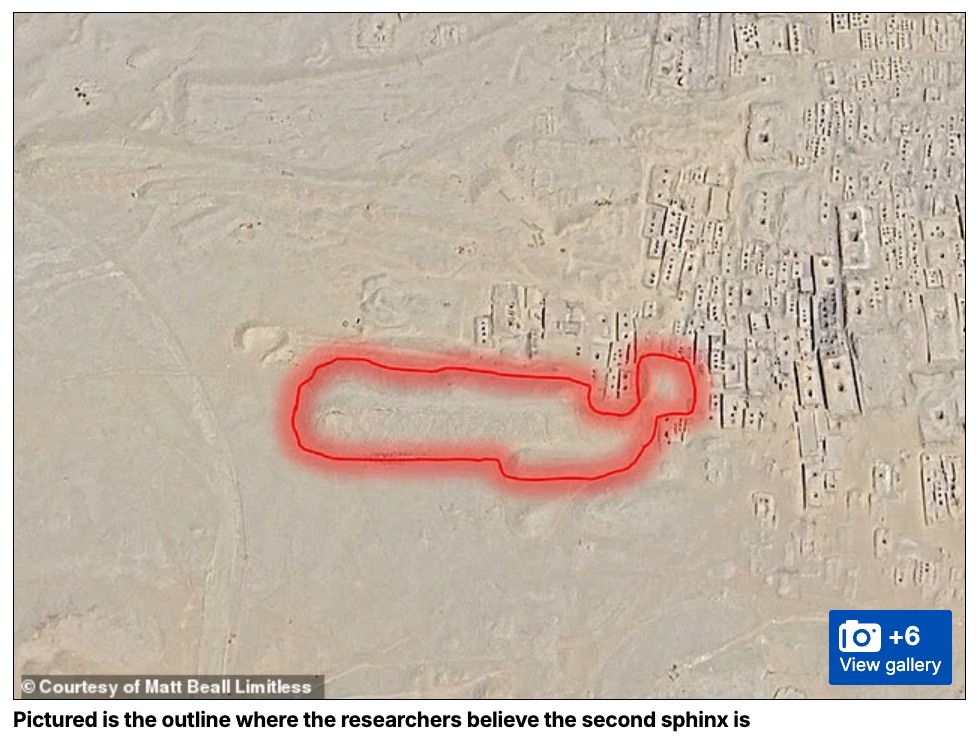 ギザの地下に「第2のスフィンクス」が眠っている!? 研究チームがレーダースキャンで“完全な対称性”を発見の画像4