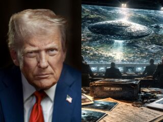 トランプのUFO開示で「人類が造ったものではない」宇宙船の衛星画像が公開される!? 元国防高官が爆弾発言