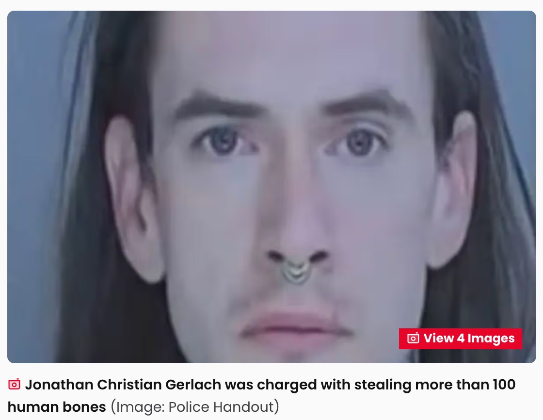 「ホラー映画が現実に」200年前の遺体も… 自宅が"死体博物館"と化した墓泥棒男、500件近い罪状の恐怖の画像2