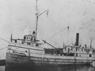 マストが立ったまま137年！ 五大湖の底で発見された「幽霊船」ミルウォーキー号の奇跡的すぎる保存状態