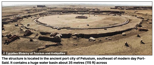 完全な「円形神殿」が2200年の眠りから目覚めた… 古代エジプトの"水の儀式"に使われた謎の聖域とナイル川信仰の画像3