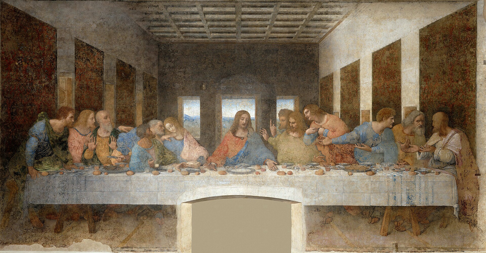 【500年の謎】ダ・ヴィンチ『最後の晩餐』に隠された6つの秘密のシンボル —— マグダラのマリア、消えた光輪、パンの楽譜の画像1