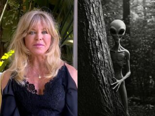 ハリウッド伝説女優が語る”神に触れられた夜”「三角形の頭の存在が私を観察していた」 ゴールディ・ホーンのUFO体験と夫カート・ラッセルの目撃証言