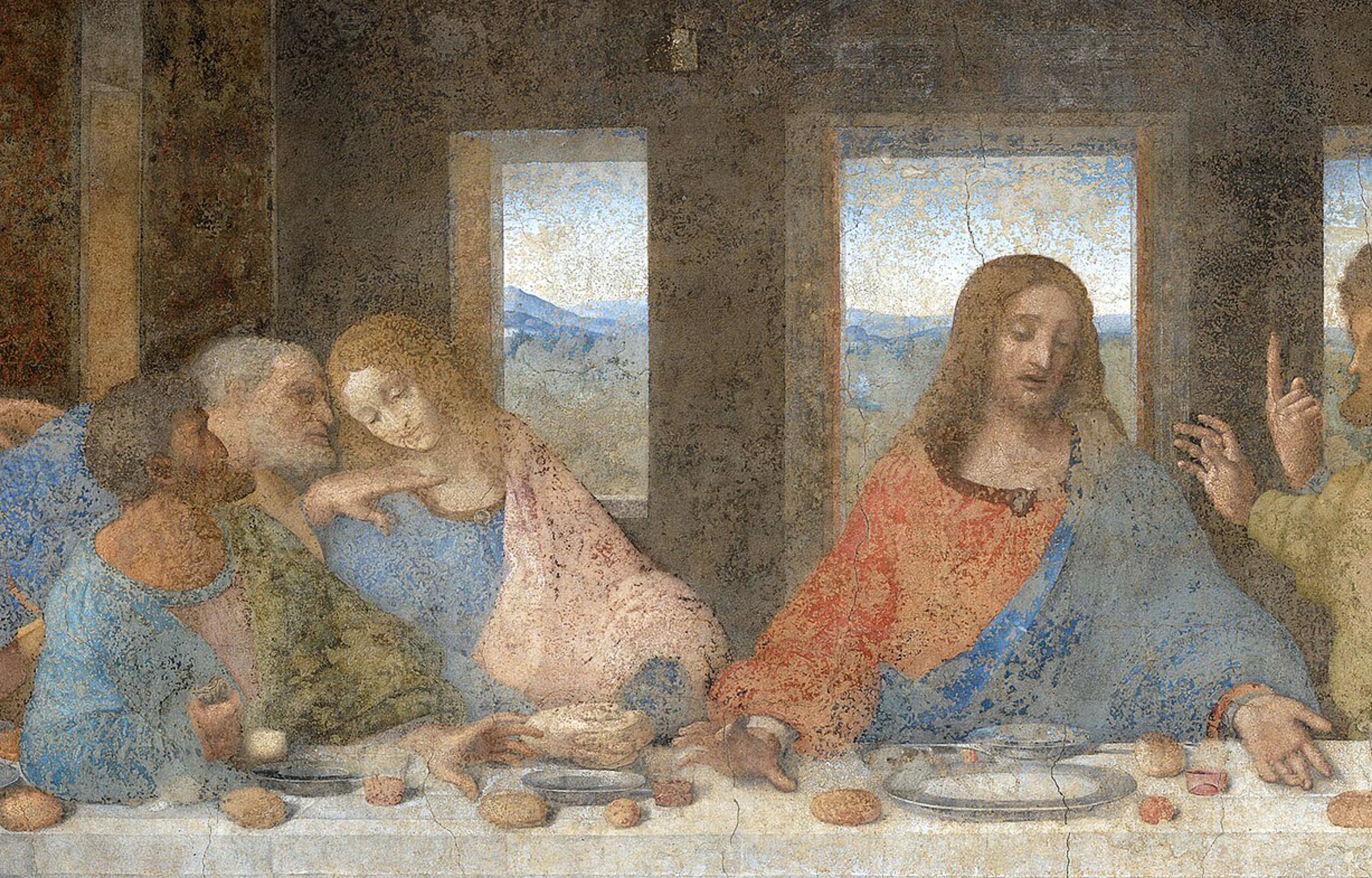 【500年の謎】ダ・ヴィンチ『最後の晩餐』に隠された6つの秘密のシンボル —— マグダラのマリア、消えた光輪、パンの楽譜の画像2